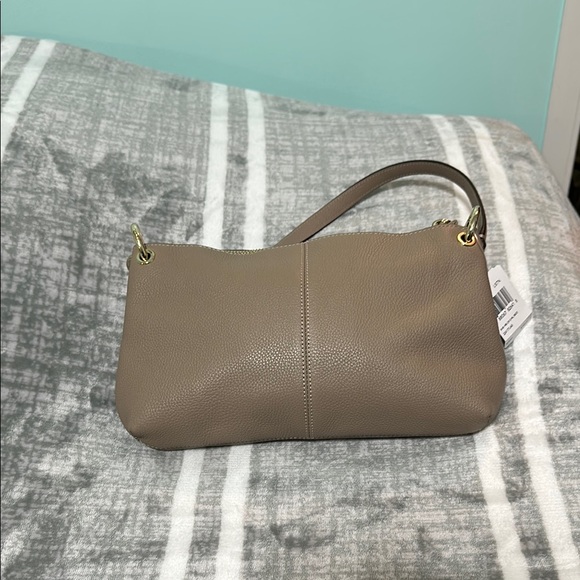 Coach Tan Leather Crescent Shoulder Bag - Picture 2 of 6